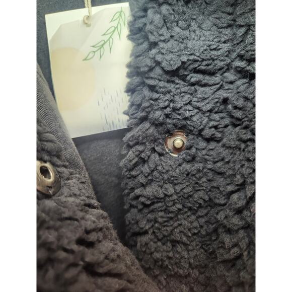 Thread & Supply woman's sherpa teddy  jacket size large NEW! - Picture 4 of 6